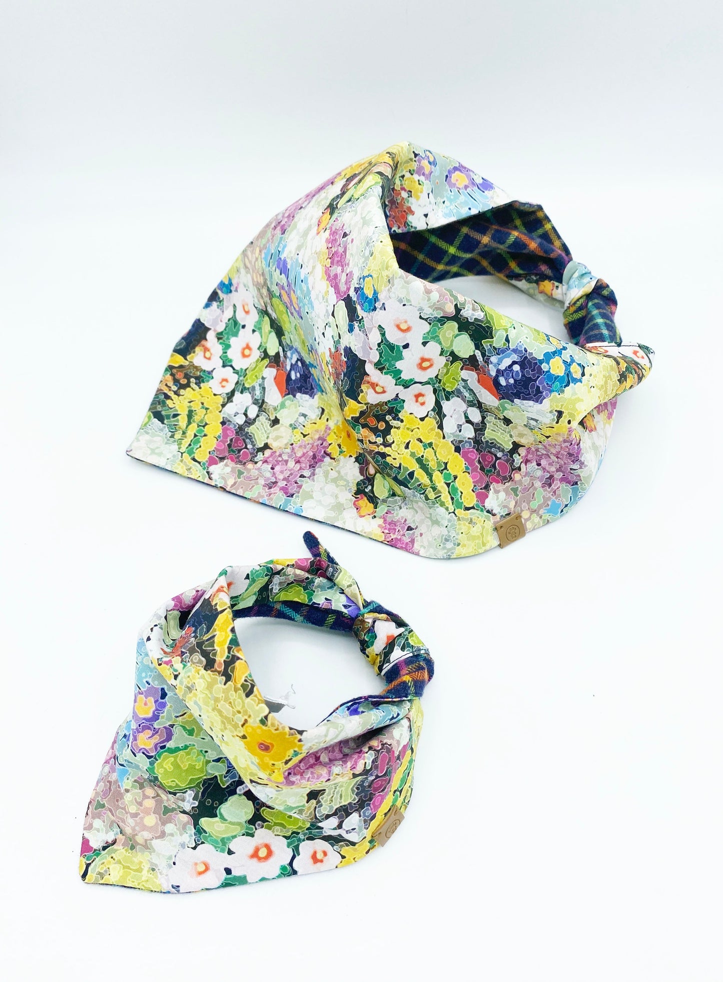 'Brett' Reversible Pet Bandana BANDANA BESPOKE PAWS