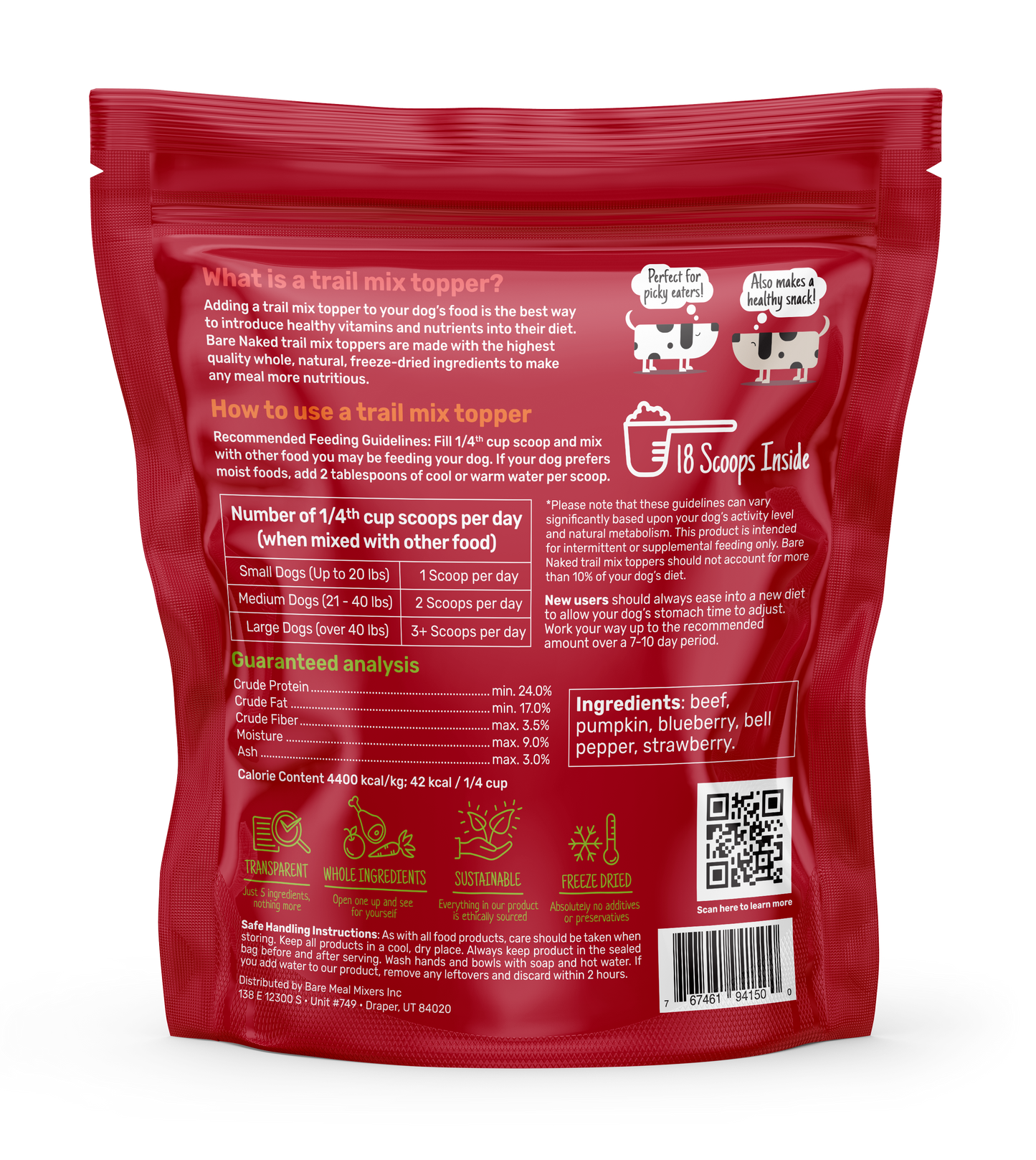 Beef Mix Bare Naked Pet Co.