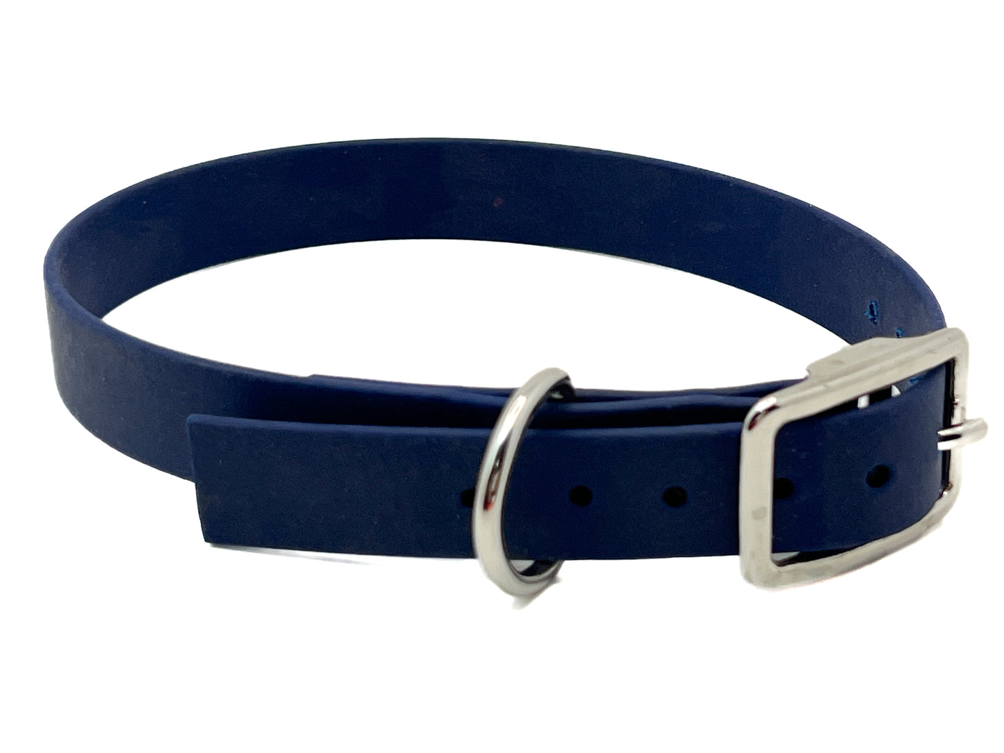 Biothane Collar by Chief Treats Deep Sea Blue Dog Collar Chief’s Treats and Pet Supplies