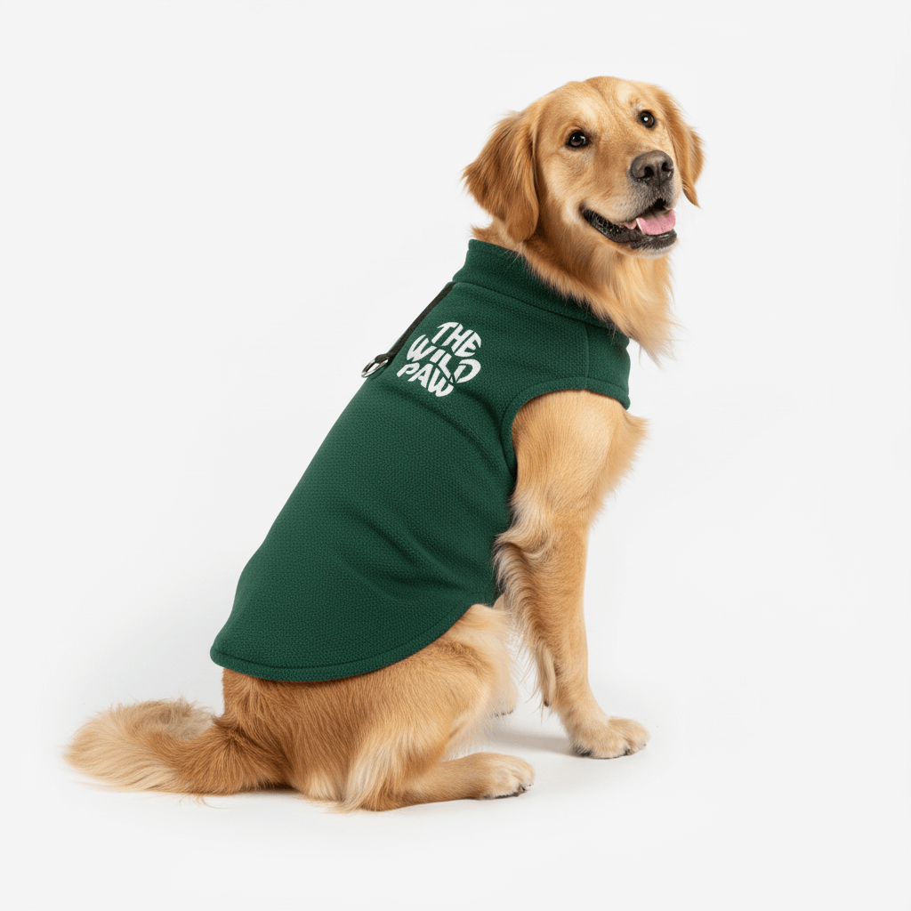 SnugPeak Fleece Coat The Wild Paw