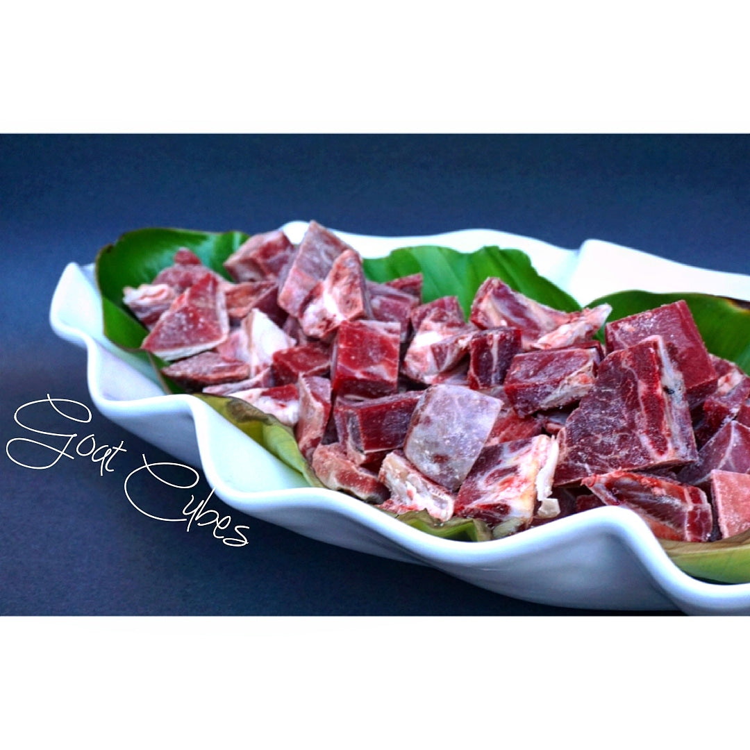 Goat Cubes (Bone-In, Free Range) Naked Beasts