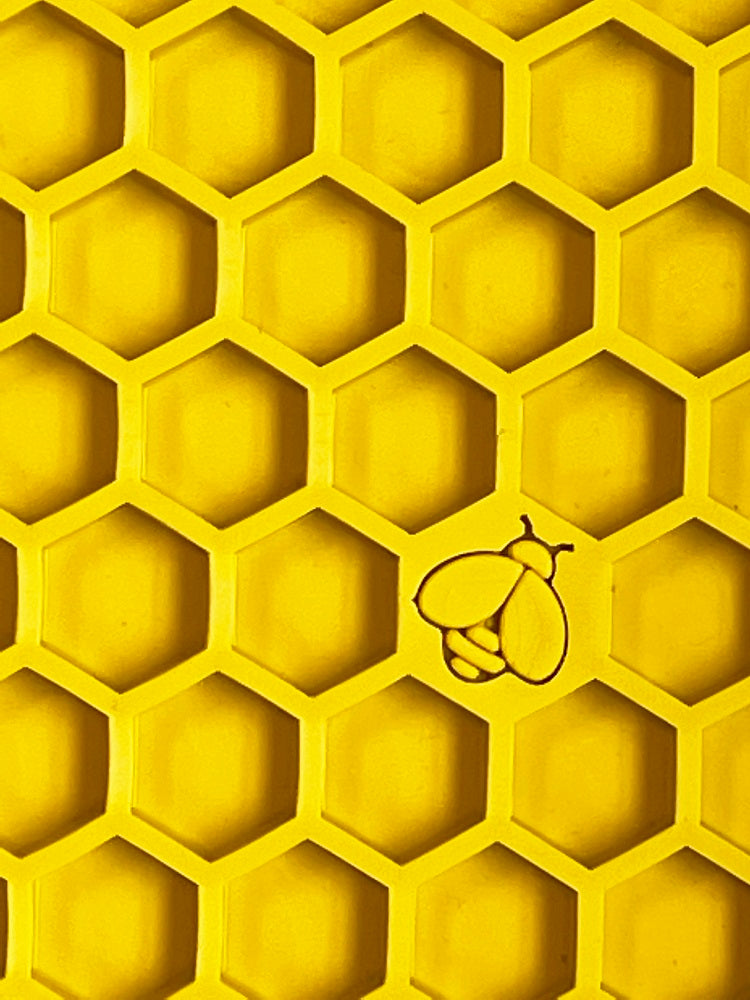 Honeycomb eMat - Enrichment Lick Mat for Dogs and Cats | eMat Enrichment Toy for Anxiety Relief | SodaPup EMAT SodaPup/True Dogs, LLC