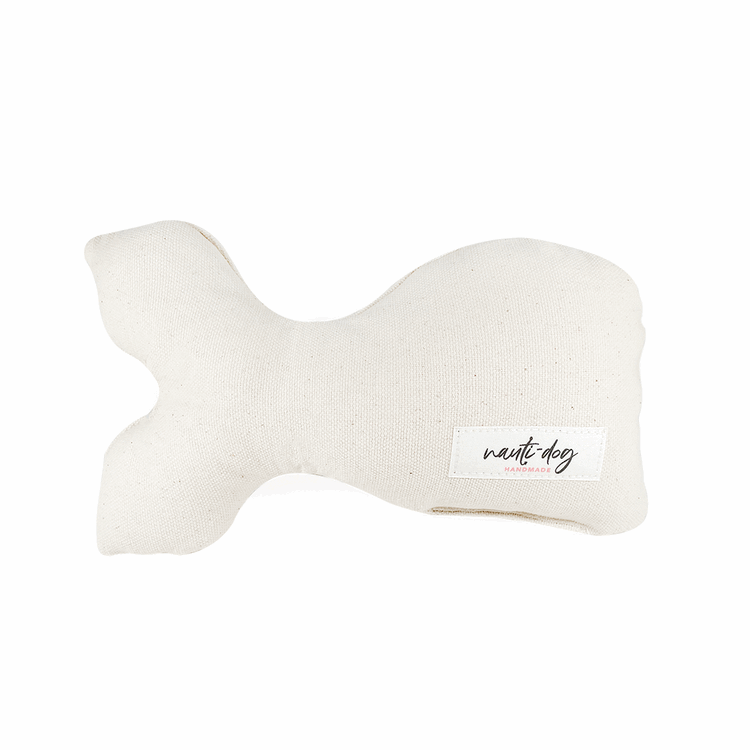 Mother of Pearl Stuffed Squeaker Wubby Dog Toy Dog Squeaker Toys Nauti-dog Handmade