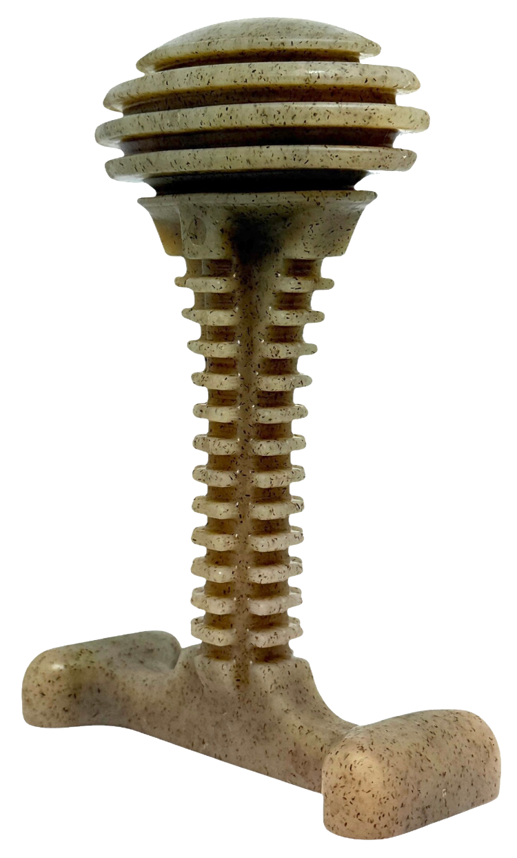 Honey Bone Dental Tower - Indestructible Nylon Dog Chew Toy XL | USA Made Nylon Dog Toys SodaPup/True Dogs, LLC