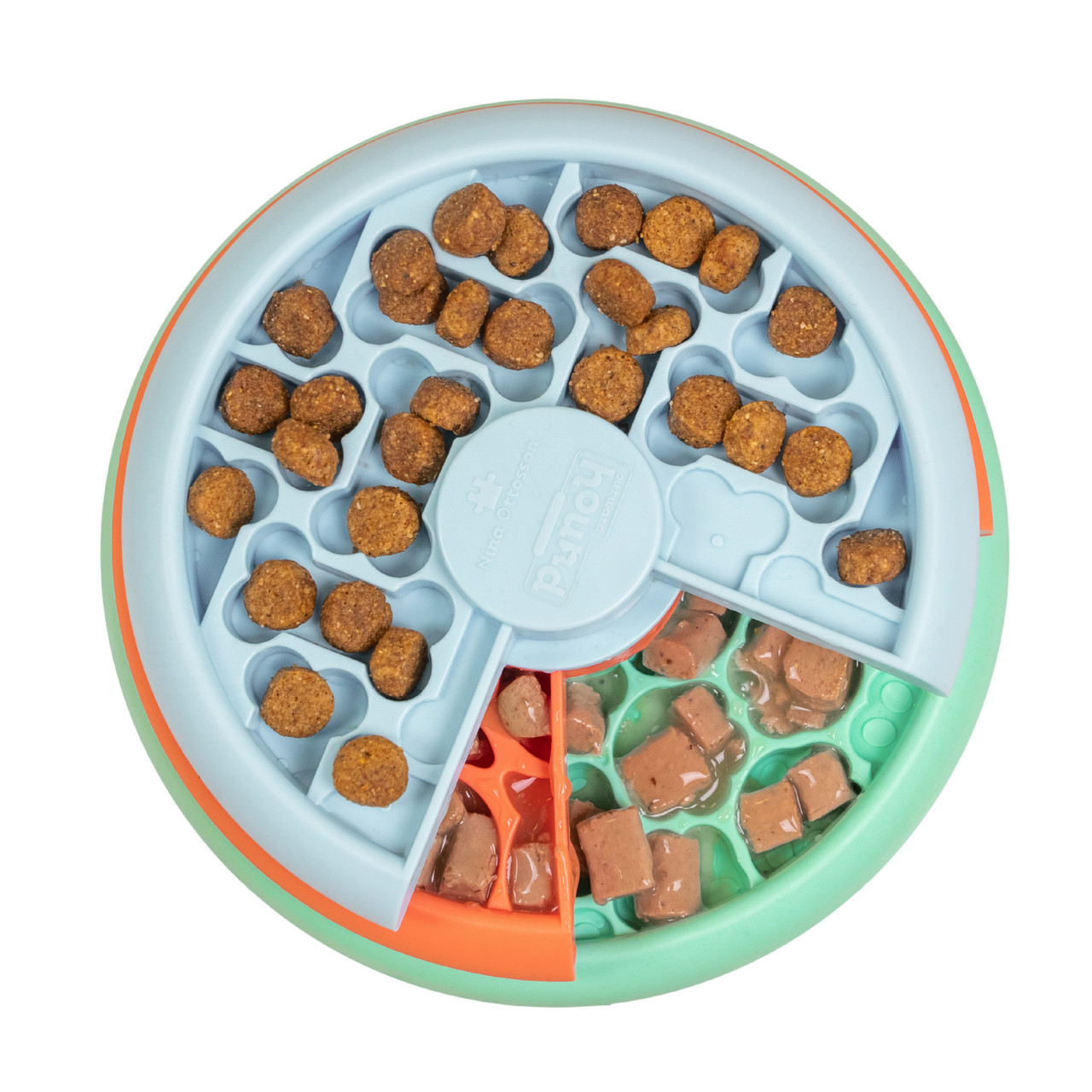 Nina Ottosson Puppy Lickin' Layers Multicolor Dog Slow Feeder Nina Ottosson