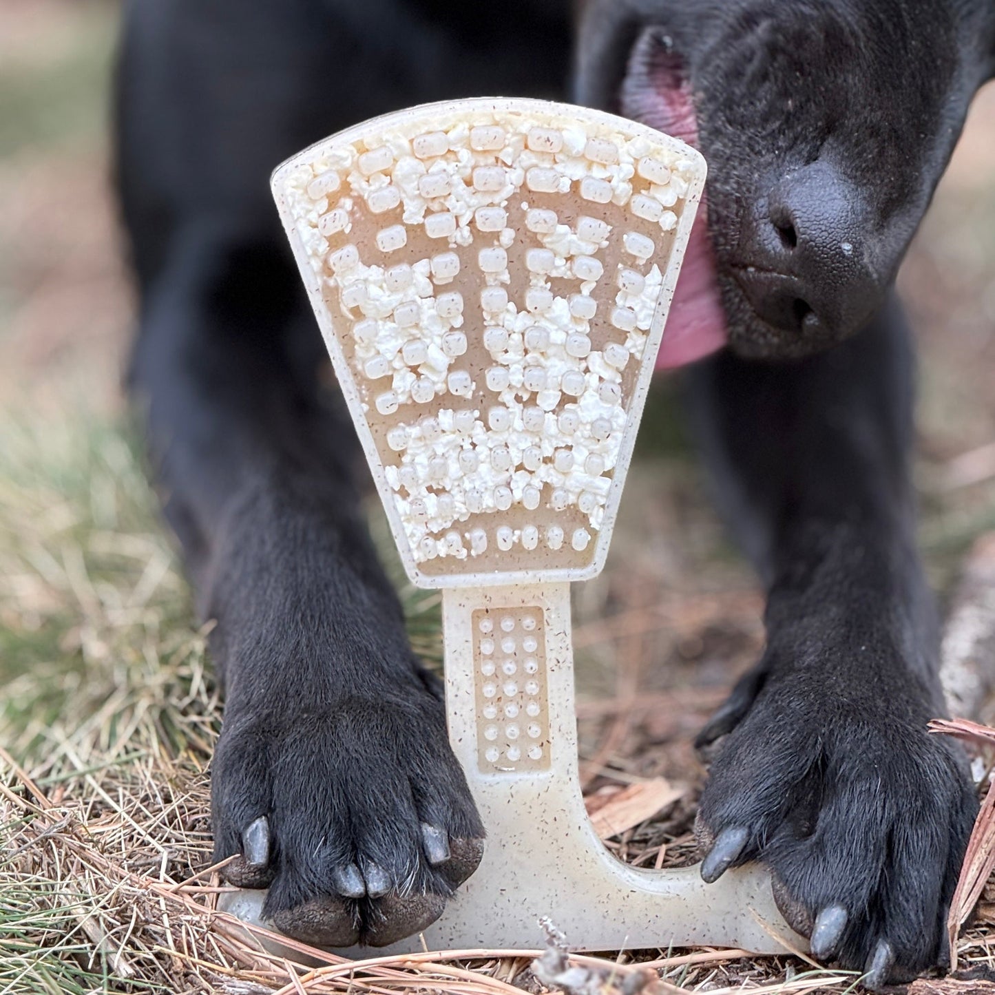 Waffle Tower Nylon Chew & Enrichment Toy | 2-in-1 for Aggressive Chewers | SodaPup Nylon Dog Toys SodaPup/True Dogs, LLC