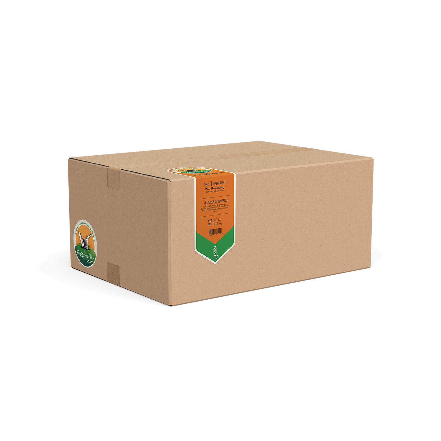 Rabbit Hole Hay Ultra Premium Coarse Timothy Hay 20 lb Hay Rabbit Hole Hay