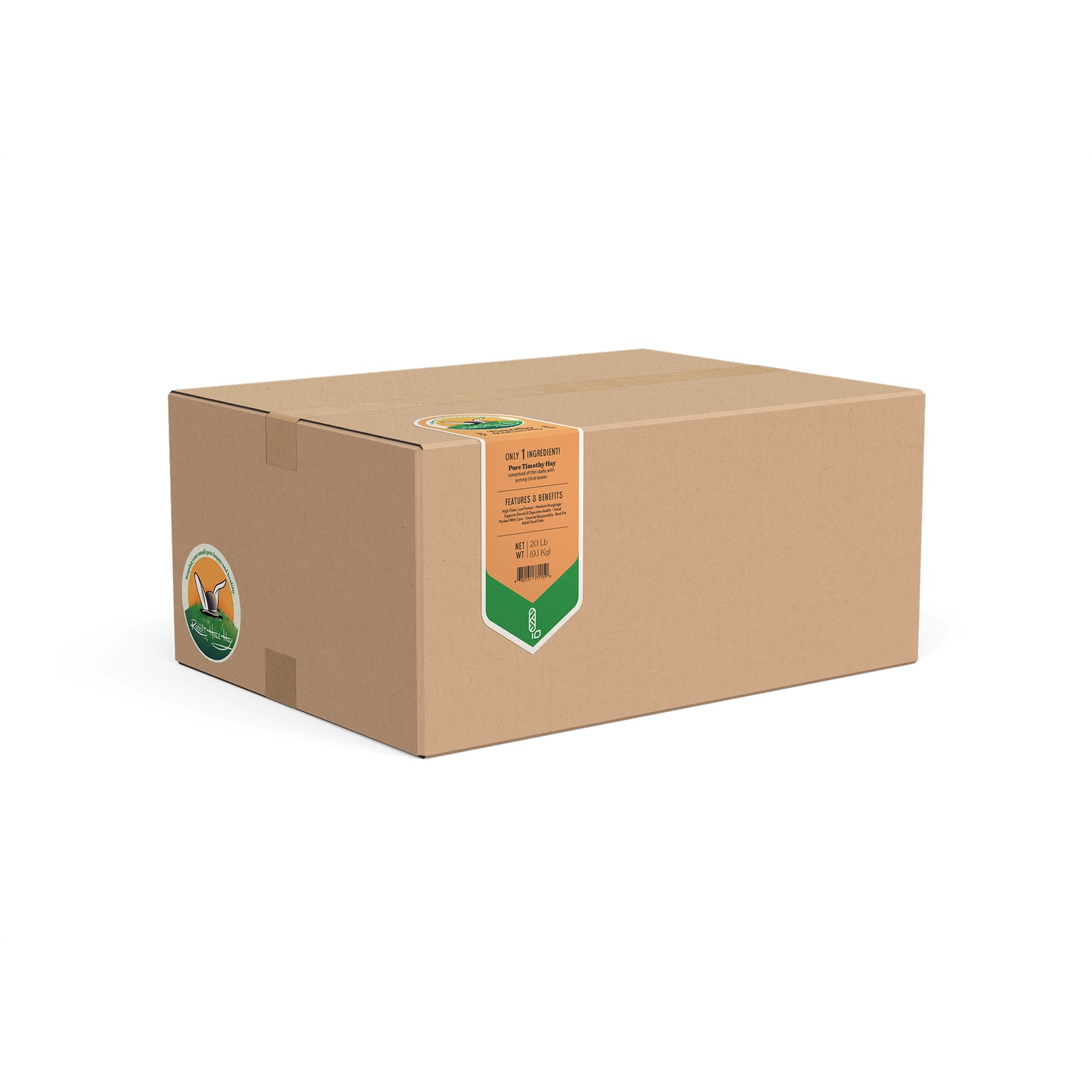 Rabbit Hole Hay Ultra Premium Medium Timothy Hay 20 lb Hay Rabbit Hole Hay