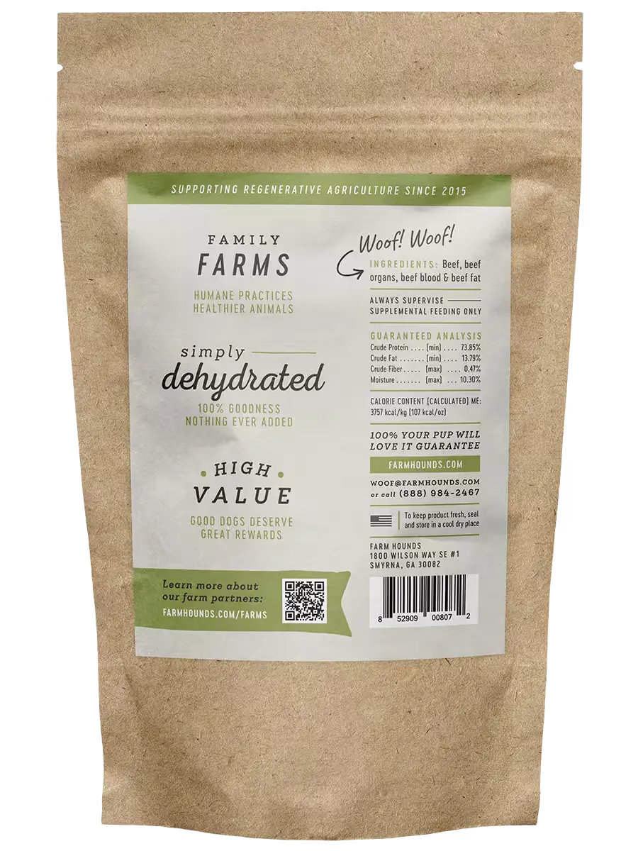 Beef Strips Treats Farm Hounds