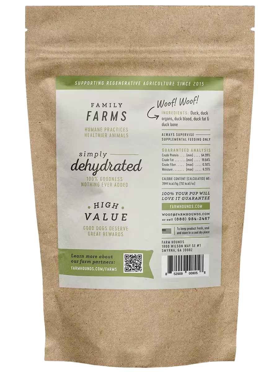 Duck Strips Treats Farm Hounds
