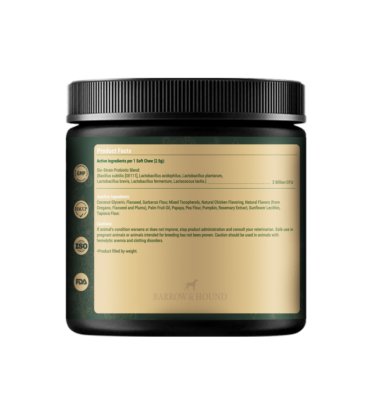 Probiotic Bites for Dogs – Gut Health & Digestive Support Supplements Barrow & Hound
