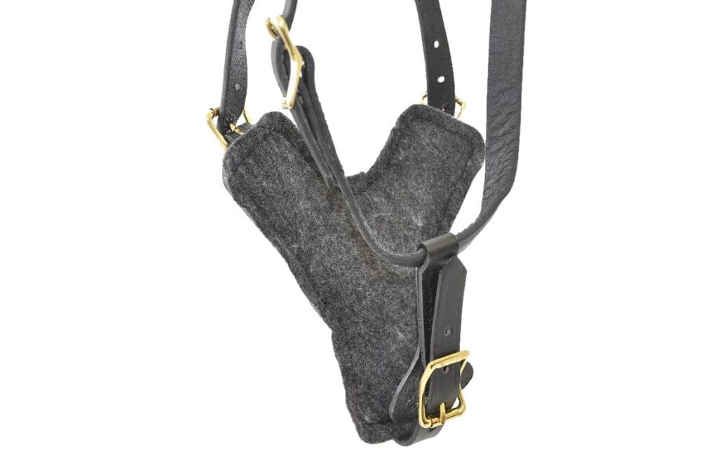 Viper Typhoon Leather Working Dog Harness Harnesses Dogline