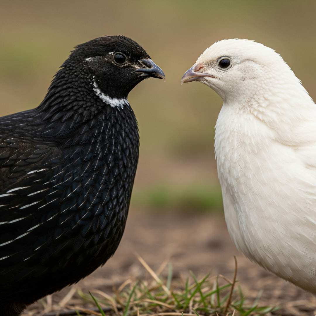 Black and White Edition Quail hatching eggs 42 Quail Eggs Buddys Hatchery