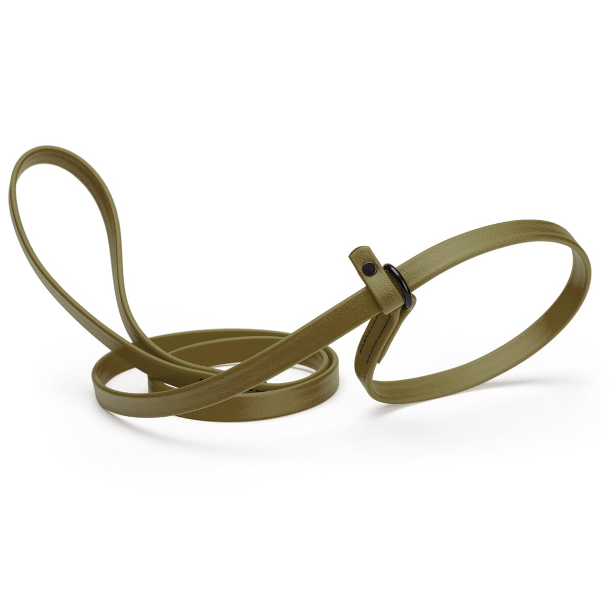 Biothane Slip Lead for Dogs, 5FT and 7FT Olive Drab Green 5 8" Dog Leashes Dogline
