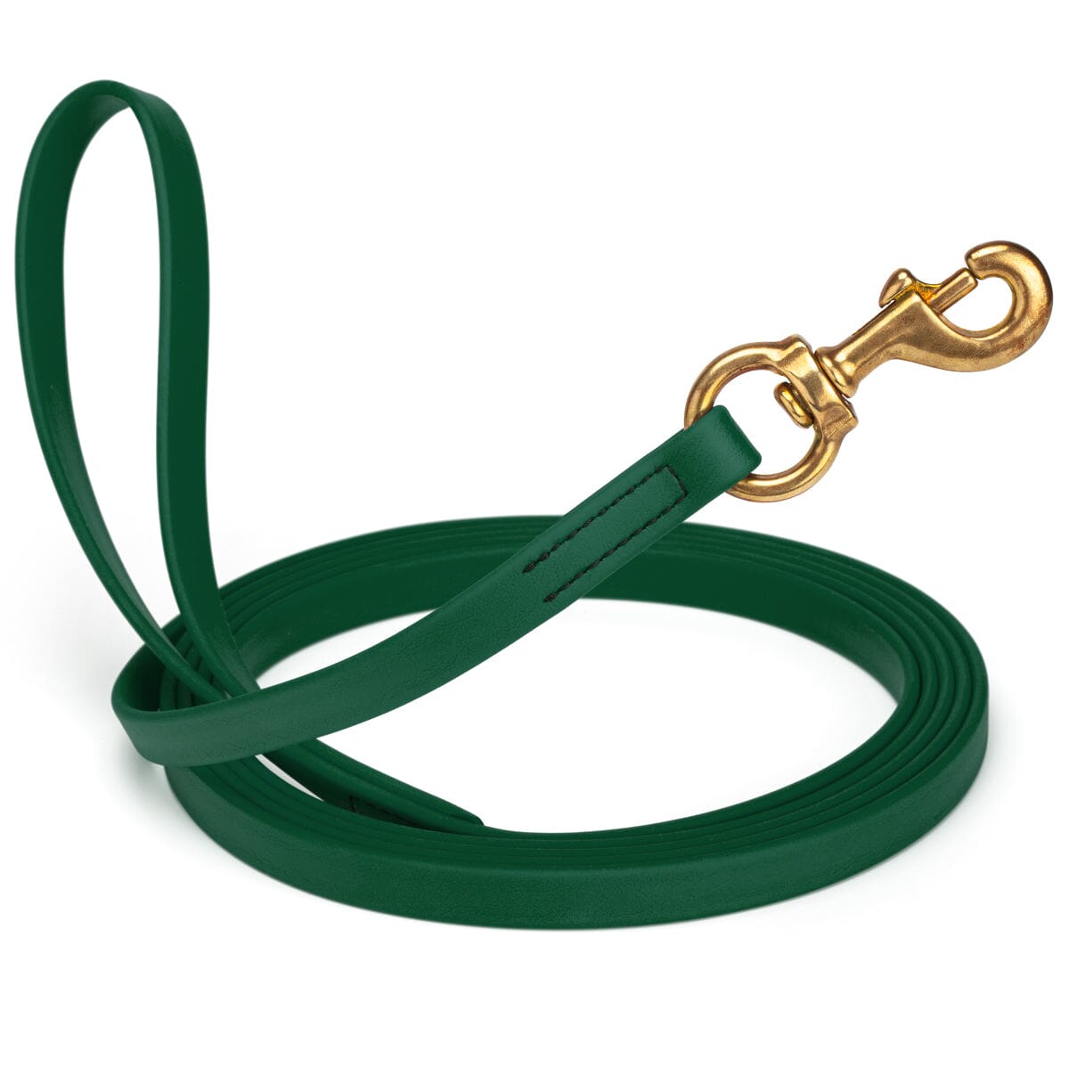 Viper Biothane Long Line 15 ft Lead with Brass Hardware Hunter Green 5 8" Dog Leashes Dogline