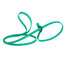Biothane Slip Lead for Dogs, 5FT and 7FT Teal 5' 3 8" Dog Leashes Dogline