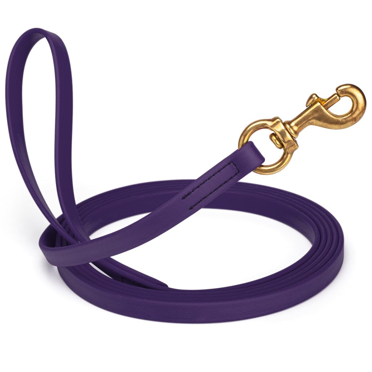 Viper Biothane Long Line 20 ft Lead with Brass Hardware Violet Purple 5 8" Dog Leashes Dogline