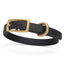 Viper Biothane Waterproof Dog Collar with Brass Hardware Black L 9"-12" x W 1 2" Dog Collars Dogline