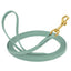 Viper Biothane Long Line 15 ft Lead with Brass Hardware Sage Green 1 2" Dog Leashes Dogline