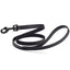 Biothane Waterproof Dog Leash, 4 ft Black 4' Dog Leashes Dogline