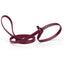 Biothane Slip Lead for Dogs, 5FT and 7FT Merlot Burgundy 5 8" Dog Leashes Dogline