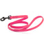 Biothane Waterproof Dog Leash, 4 ft Passionfruit Pink 4' Dog Leashes Dogline