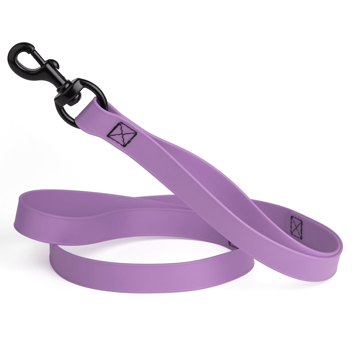 Biothane Waterproof Multi-Handle Dog Leash Amethyst Purple Dog Leashes Dogline