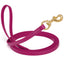 Viper Biothane Long Line 15 ft Lead with Brass Hardware Magenta Pink 5 8" Dog Leashes Dogline