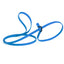 Biothane Slip Lead for Dogs, 5FT and 7FT Cerulean Blue 5' 3 8" Dog Leashes Dogline