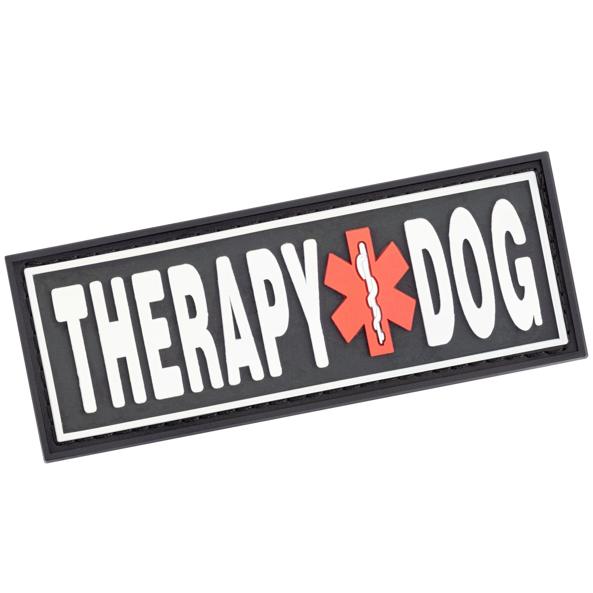 Dogline 3D Rubber Removable Patches for Dog Harness and Vest Therapy Dog Dog Patches Dogline