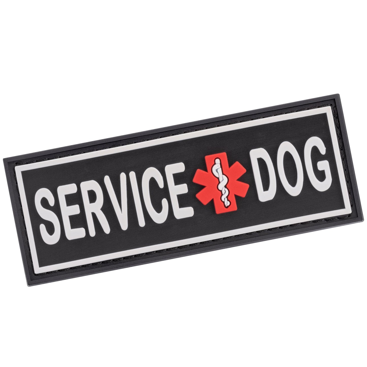 Dogline 3D Rubber Removable Patches for Dog Harness and Vest Service Dog Dog Patches Dogline