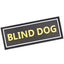 Dogline 3D Rubber Removable Patches for Dog Harness and Vest Blind Dog Dog Patches Dogline