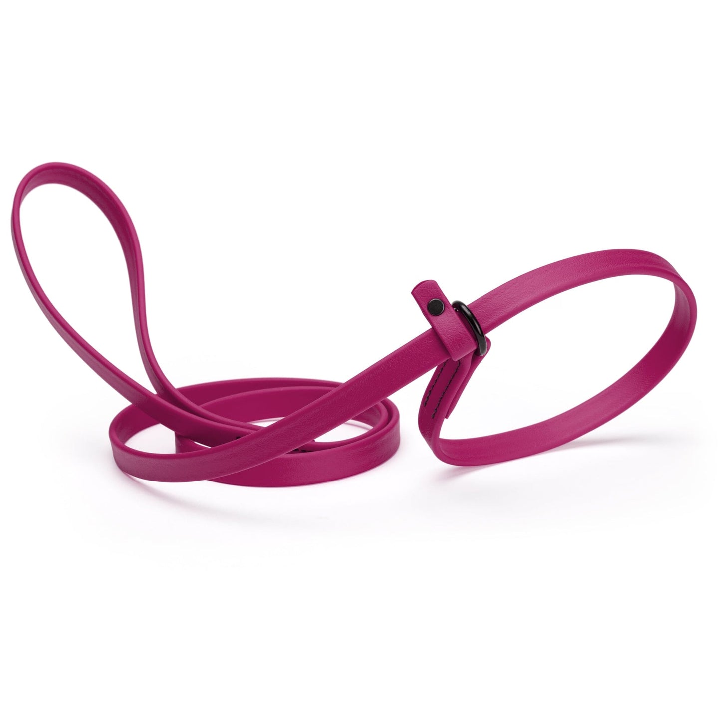 Biothane Slip Lead for Dogs, 5FT and 7FT Magenta Pink 5 8" Dog Leashes Dogline