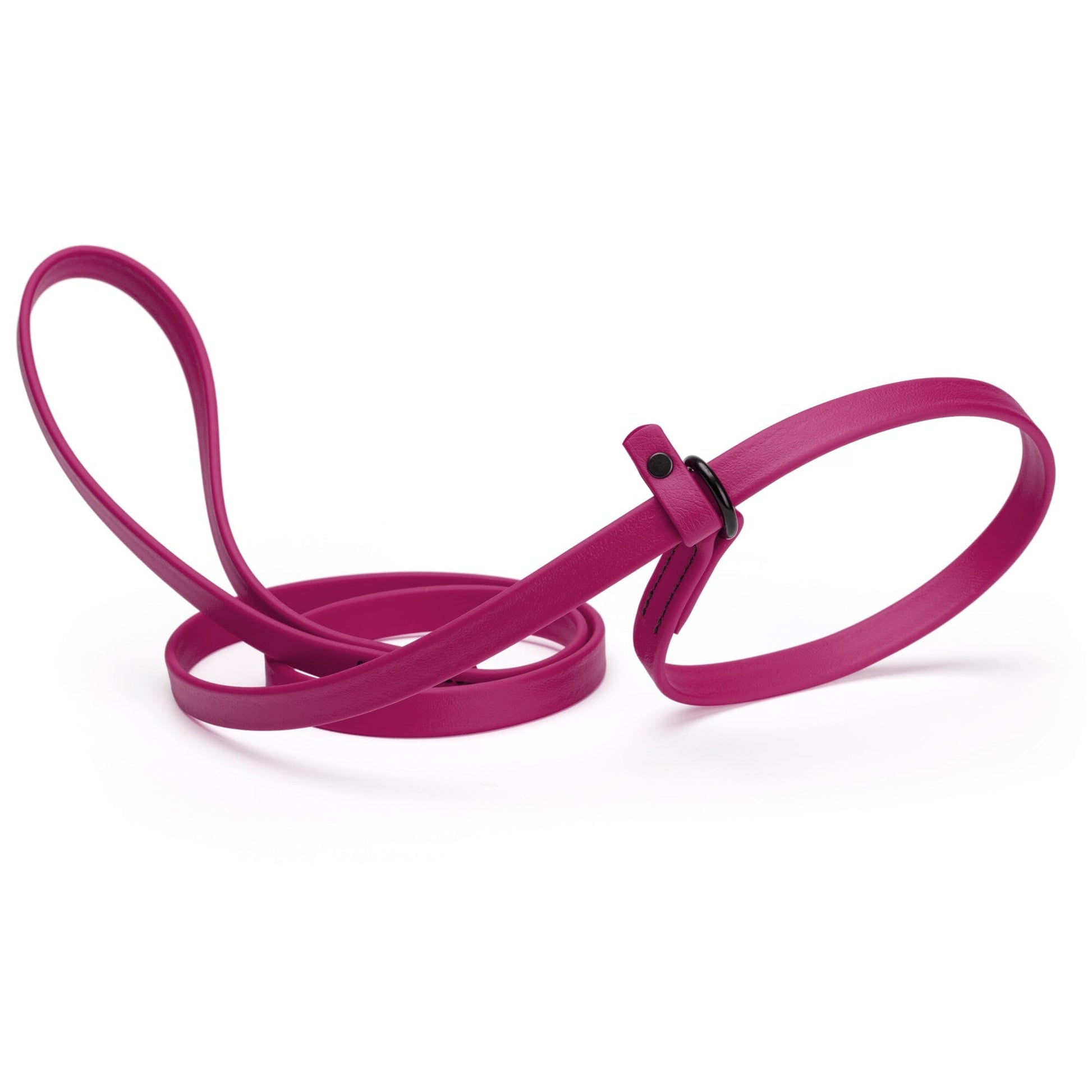Biothane Slip Lead for Dogs, 5FT and 7FT Magenta Pink 5 8" Dog Leashes Dogline