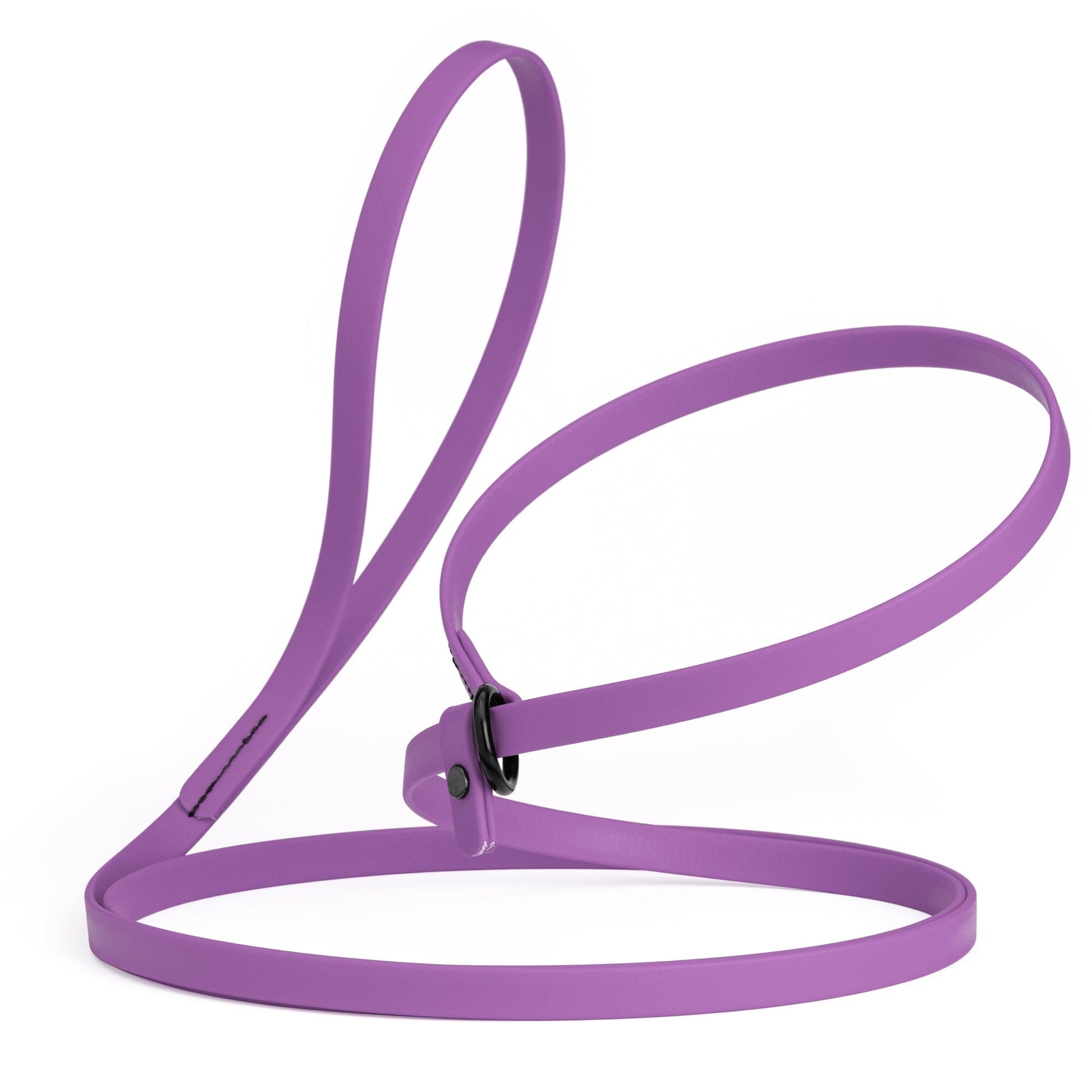 Biothane Slip Lead for Dogs, 5FT and 7FT Amethyst Purple 7' 1 2" Dog Leashes Dogline
