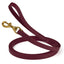 Viper Biothane Long Line 20 ft Lead with Brass Hardware Merlot Burgundy 3 4" Dog Leashes Dogline