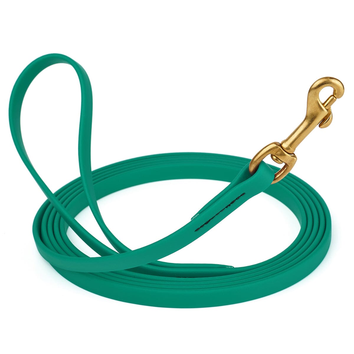 Viper Biothane Long Line 15 ft Lead with Brass Hardware Teal 1 2" Dog Leashes Dogline