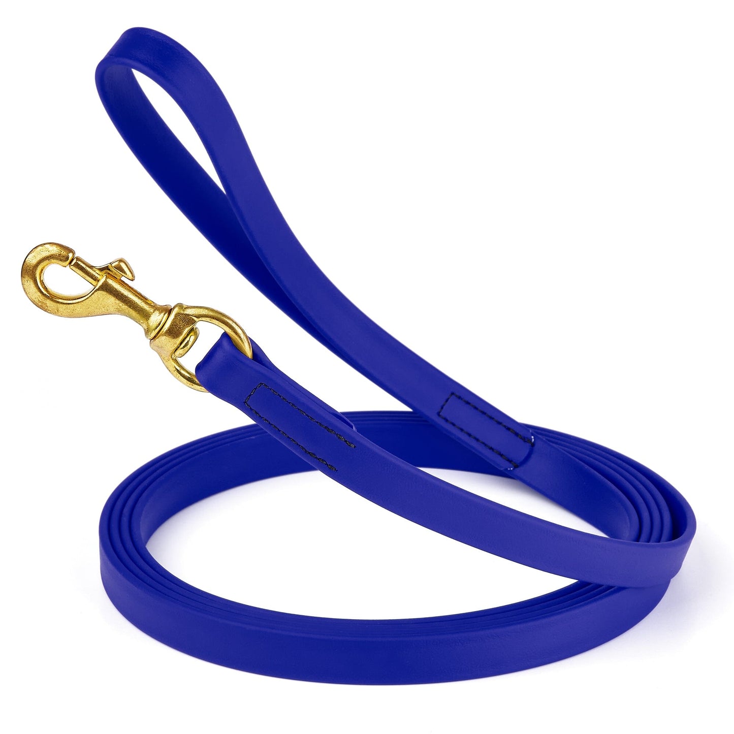 Viper Biothane Long Line 33 ft Lead with Brass Hardware Blueberry Royal 3 4" Dog Leashes Dogline
