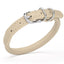 Soft Leather Round Dog Collar Beige 1 3" Dog Collars Dogline