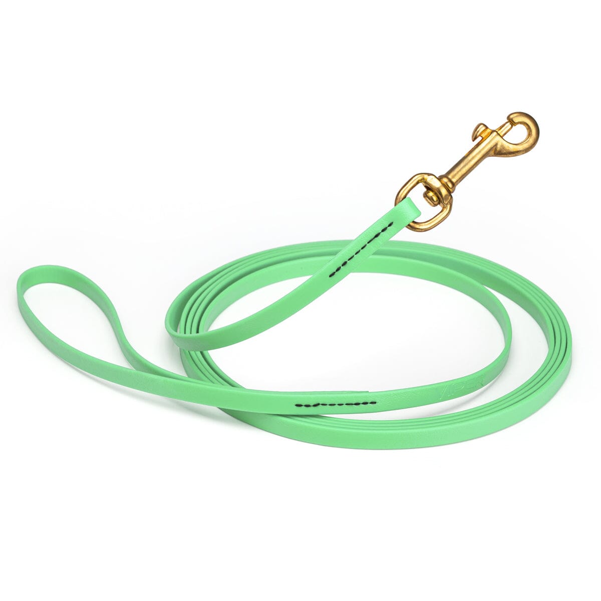 Viper Biothane Long Line 15 ft Lead with Brass Hardware Sea Foam Green 3 8" Dog Leashes Dogline