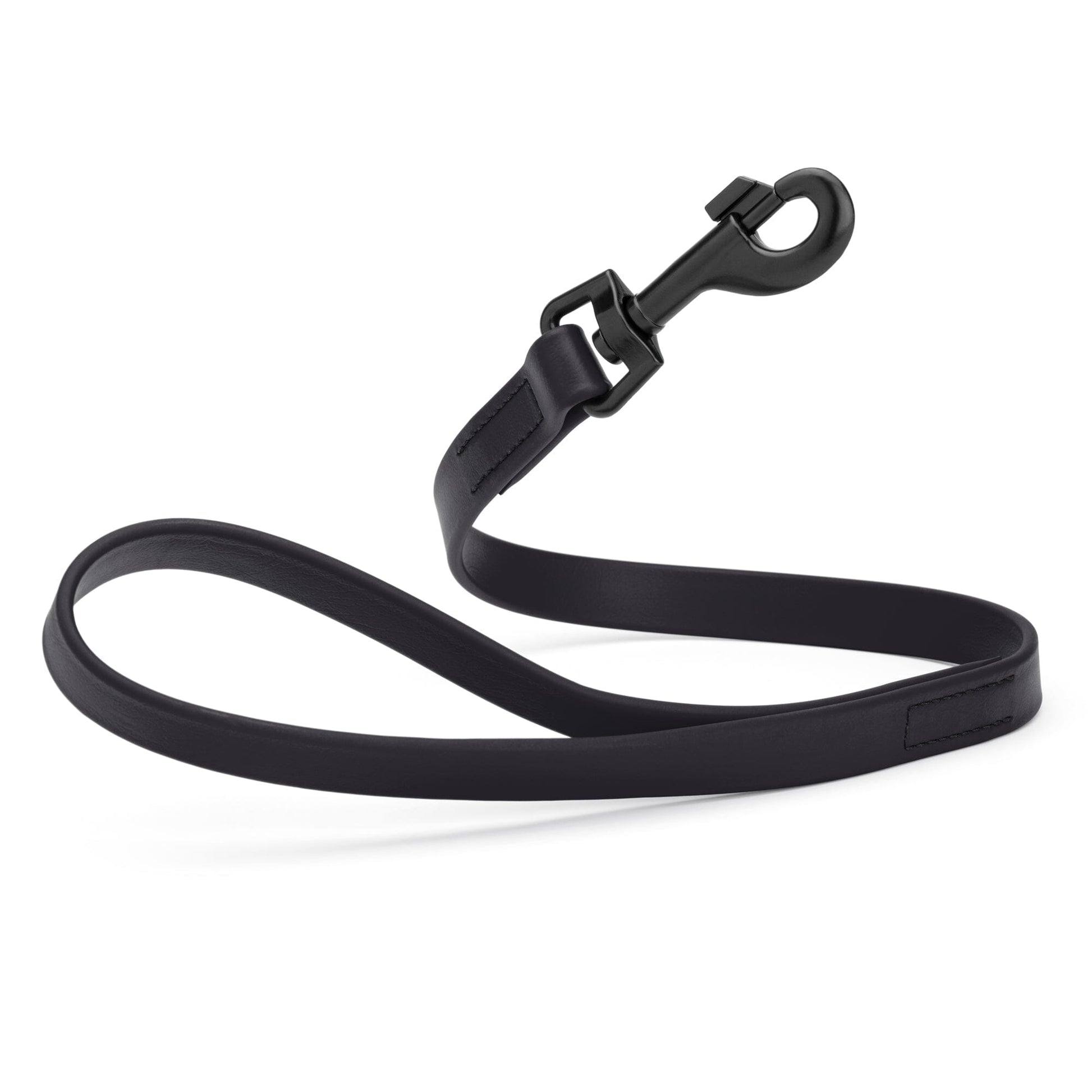 Biothane Waterproof Traffic Lead for Dogs, 2 ft Black 2' 3 4" Dog Leashes Dogline