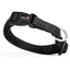 Comfort Microfiber Flat Dog Collar Black 11-17" 5 8" Dog Collars Dogline