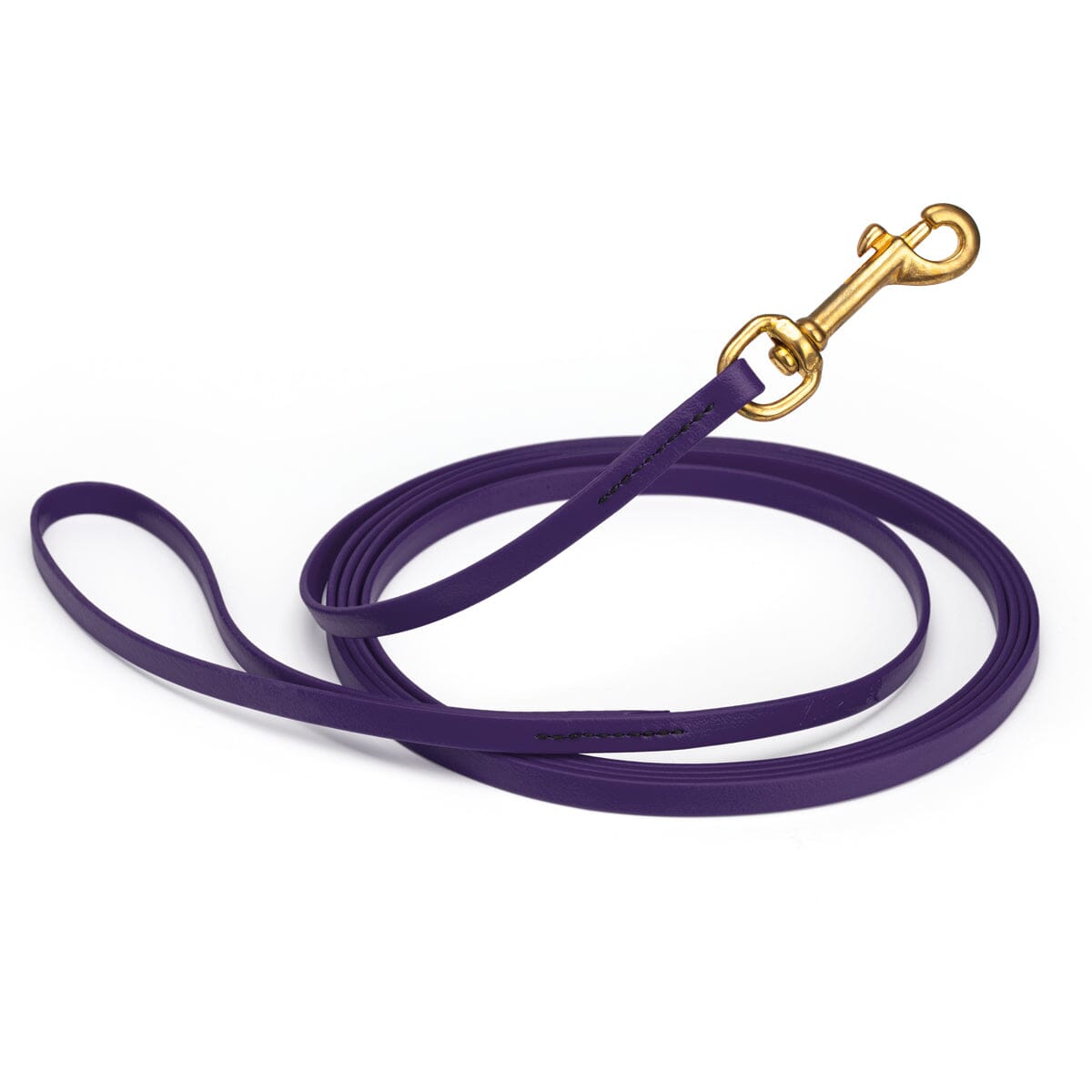 Viper Biothane Long Line 33 ft Lead with Brass Hardware Violet Purple 3 8" Dog Leashes Dogline