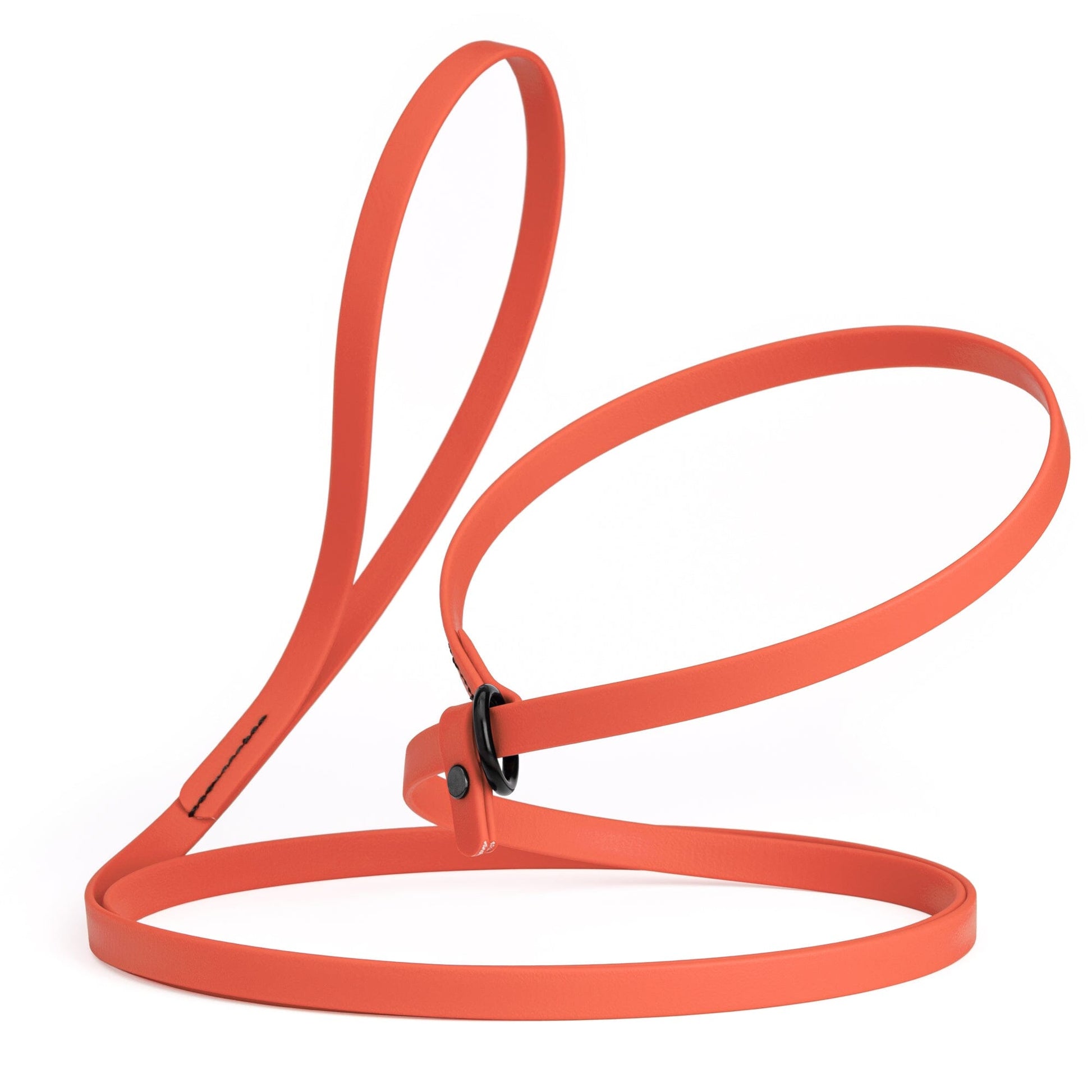 Biothane Slip Lead for Dogs, 5FT and 7FT Coral 7' 1 2" Dog Leashes Dogline