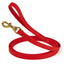 Biothane Working Dog Lead 15ft - Long Line Collection Cherry Red 3 4" Leashes, Biothane Dog Leads Dogline