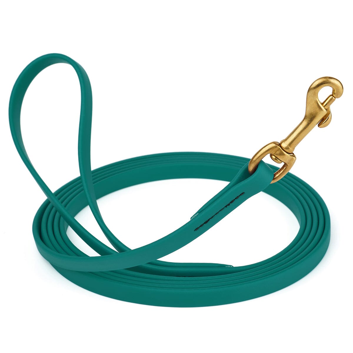 Viper Biothane Long Line 15 ft Lead with Brass Hardware Blue Aqua 1 2" Dog Leashes Dogline