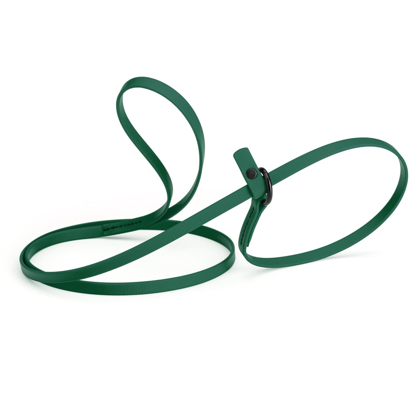 Biothane Slip Lead for Dogs, 5FT and 7FT Hunter Green 5' 3 8" Dog Leashes Dogline