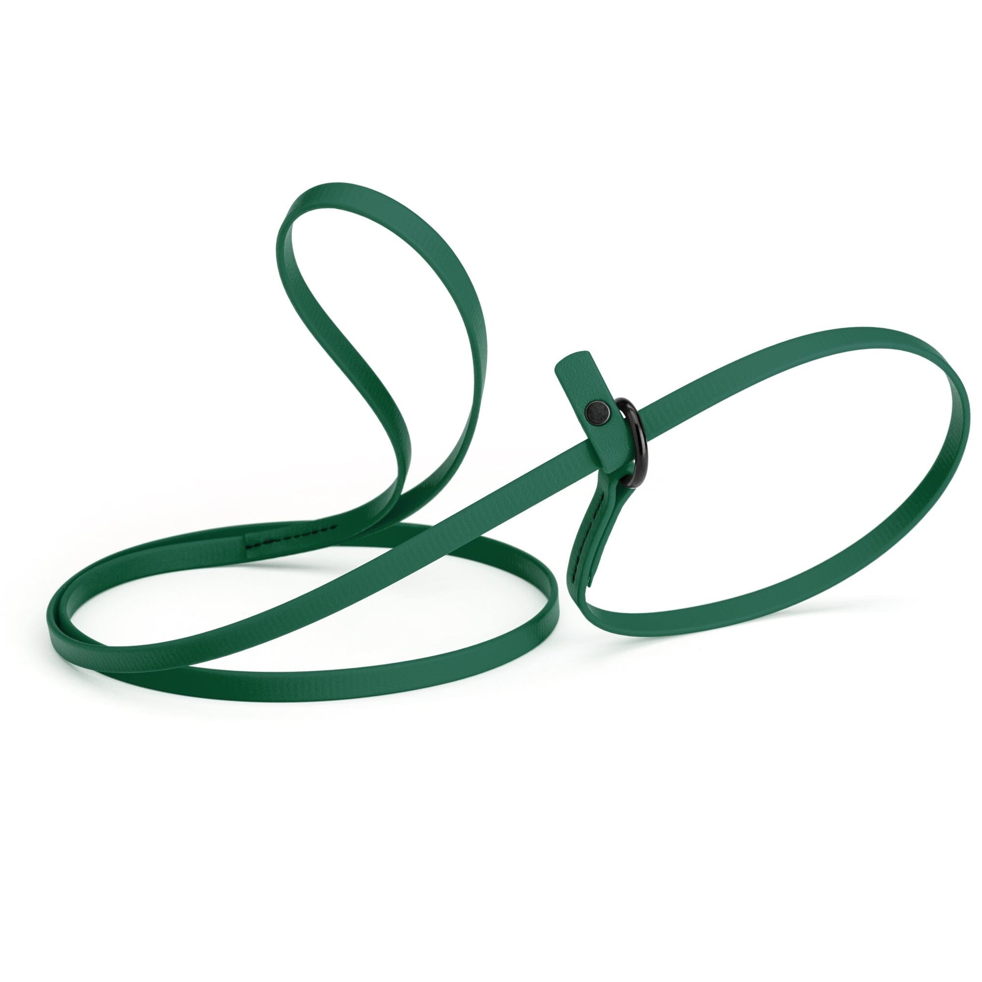 Biothane Slip Lead for Dogs, 5FT and 7FT Hunter Green 5' 3 8" Dog Leashes Dogline