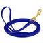 Viper Biothane Long Line 15 ft Lead with Brass Hardware Blueberry Royal 1 2" Dog Leashes Dogline