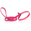 Biothane Slip Lead for Dogs, 5FT and 7FT Passionfruit Pink 5 8" Dog Leashes Dogline